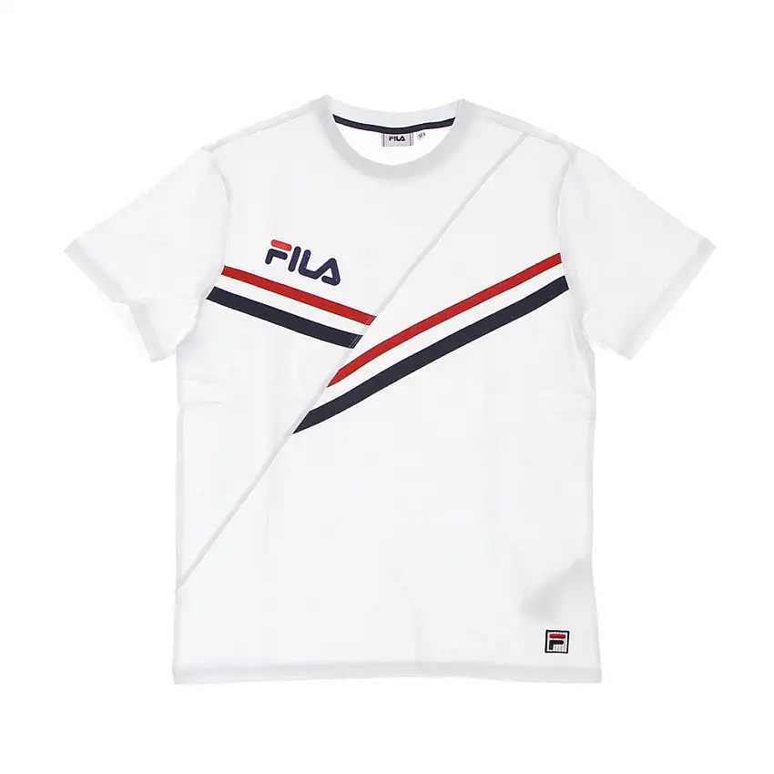 Znaim tee-shirt pour hommes blancs brillant
