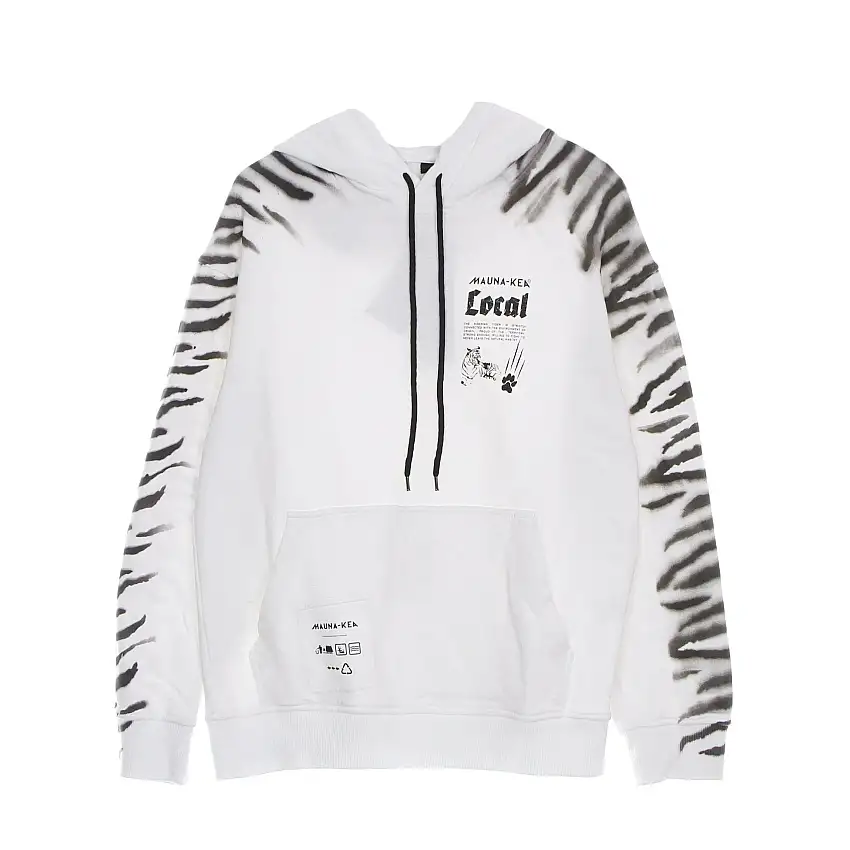 Sweat-shirt léger homme à sweat à sweat tigre blanc
