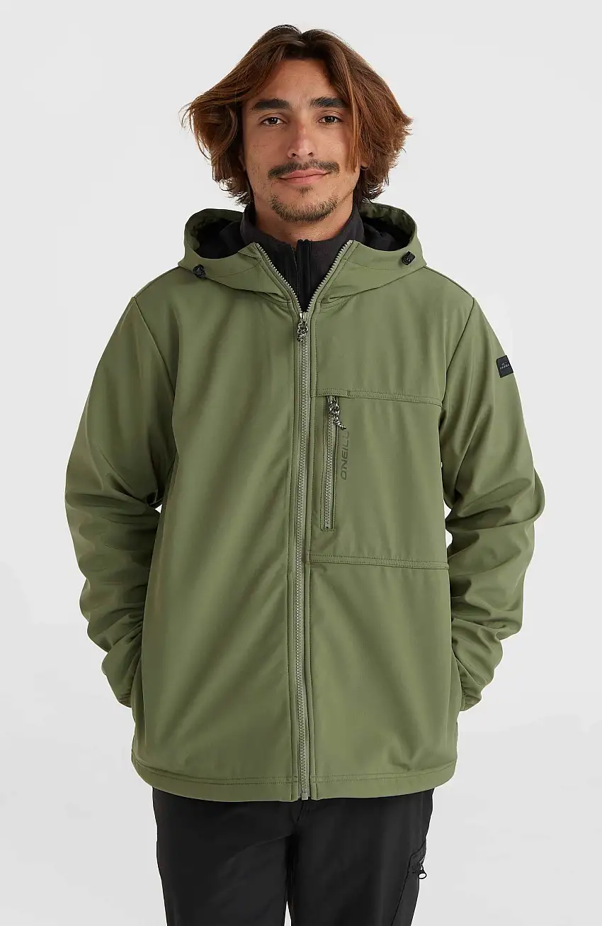 Veste softshell O'Neill TRVLR Series | Deep Lichen Green