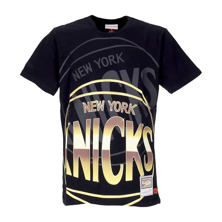 Big Face Men's's T -shirt 4.0 Tee Classics de bois dur Neykni Noir / Couleurs d'équipe originale