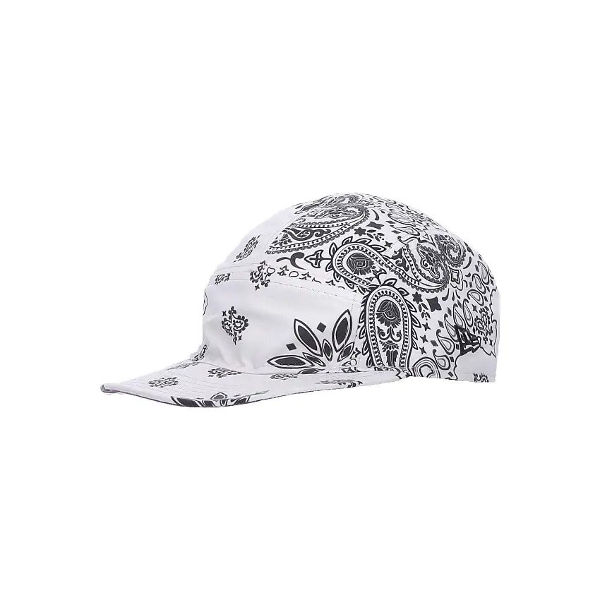 Visor plate Hat Homme dans Camper Reversible Paisley Ivory