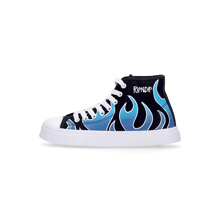 Lord Nermal Hades High Top Chaussures Bleu / Black Shoe High Man