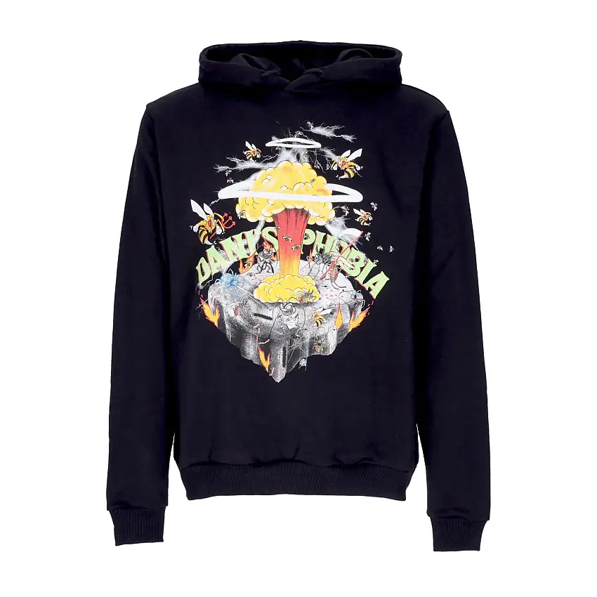 Sweat-shirt léger Hooding Phobia Print Insectes Hoodie x Dani Faiv noir