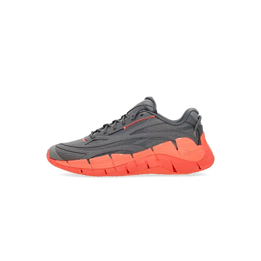 Basso Men's Shoe Zig Kinetica 2.5 Gris pur 6 / Gris pur 7 / Orange Flare