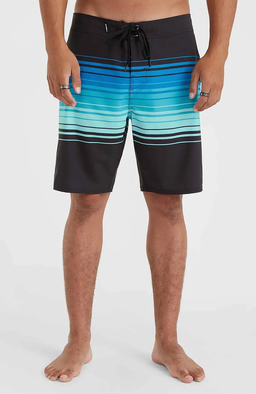 Boardshort Hyperfreak Heat Stripe Line 19 | Black Stripe Panel