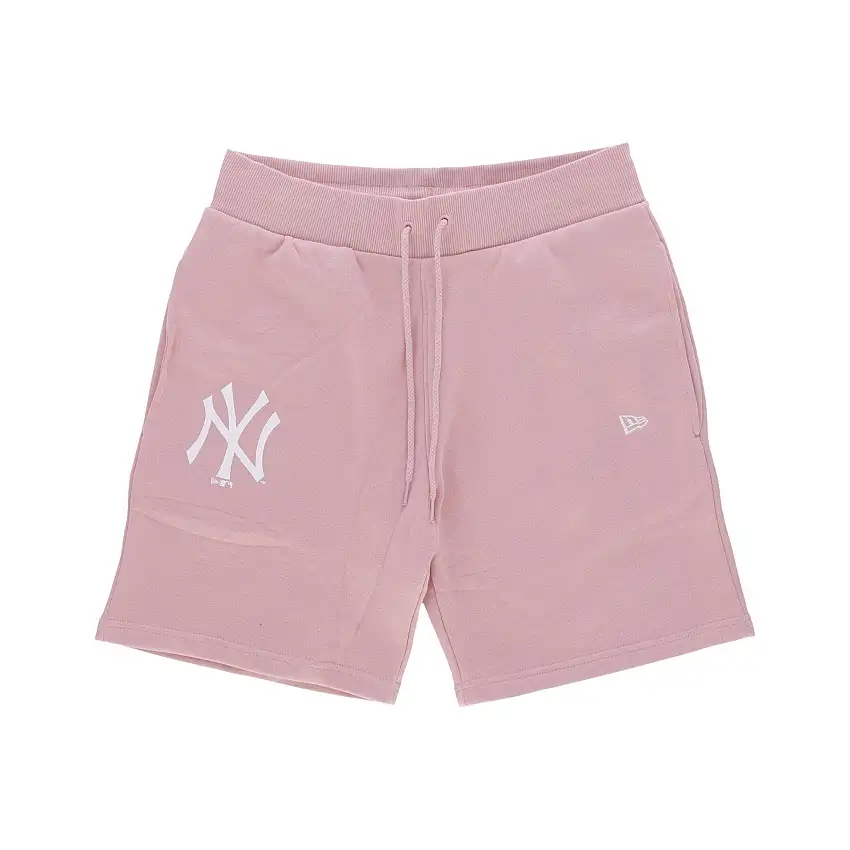 Pantalon court sweat-shirt man mlb ligue essentiels shorts neyyan rose / blanc