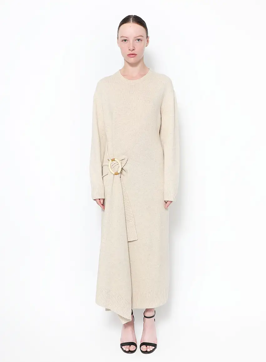 COLLECTOR F/W 2018 Robe en Tricot à Broche - Céline