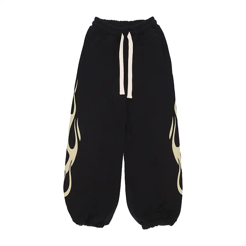 Pantalon de costume léger pantalon noir / off blanc femme