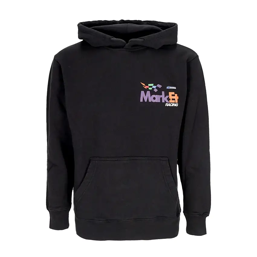 Express Racing Pullover Houodo Washed Black Man Holds