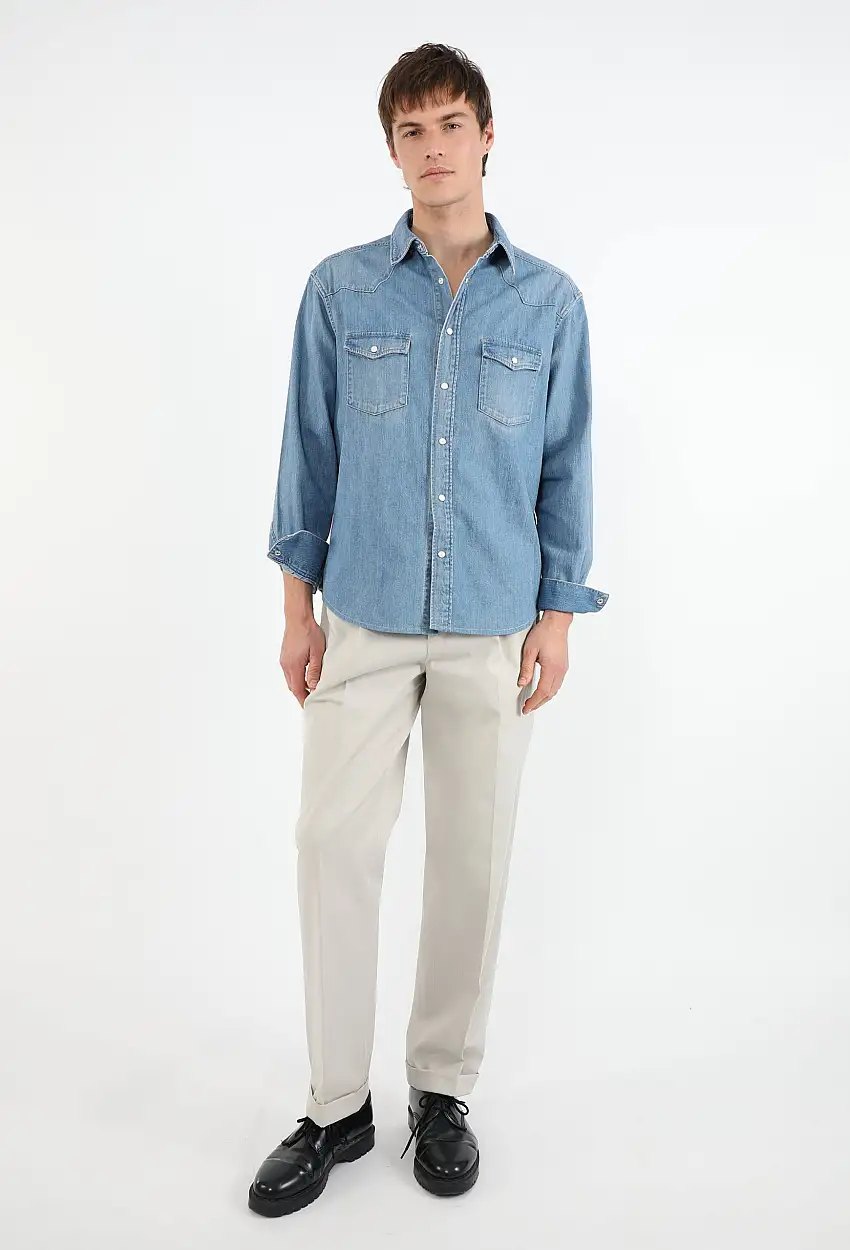 2020 Surchemise en Denim - Céline