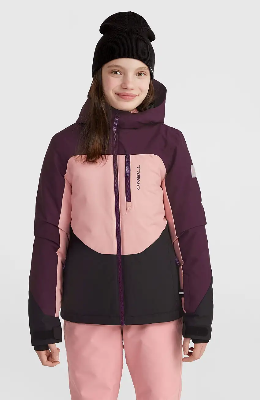 Veste de ski Carbonite | Aubergine Colour Block