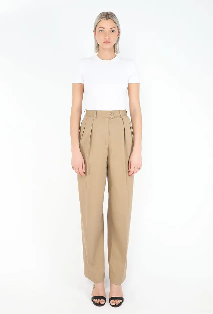 '90s Pantalon à Taille Haute 'Call Me by Your Name' - Saint Laurent