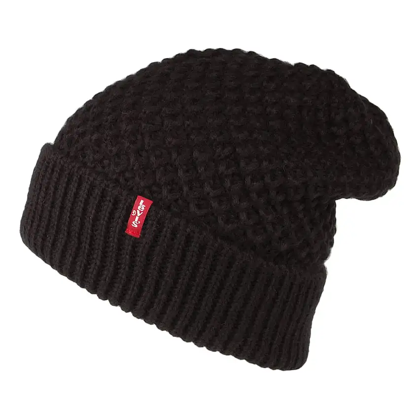 Bonnet Classic Knit noir LEVI'S