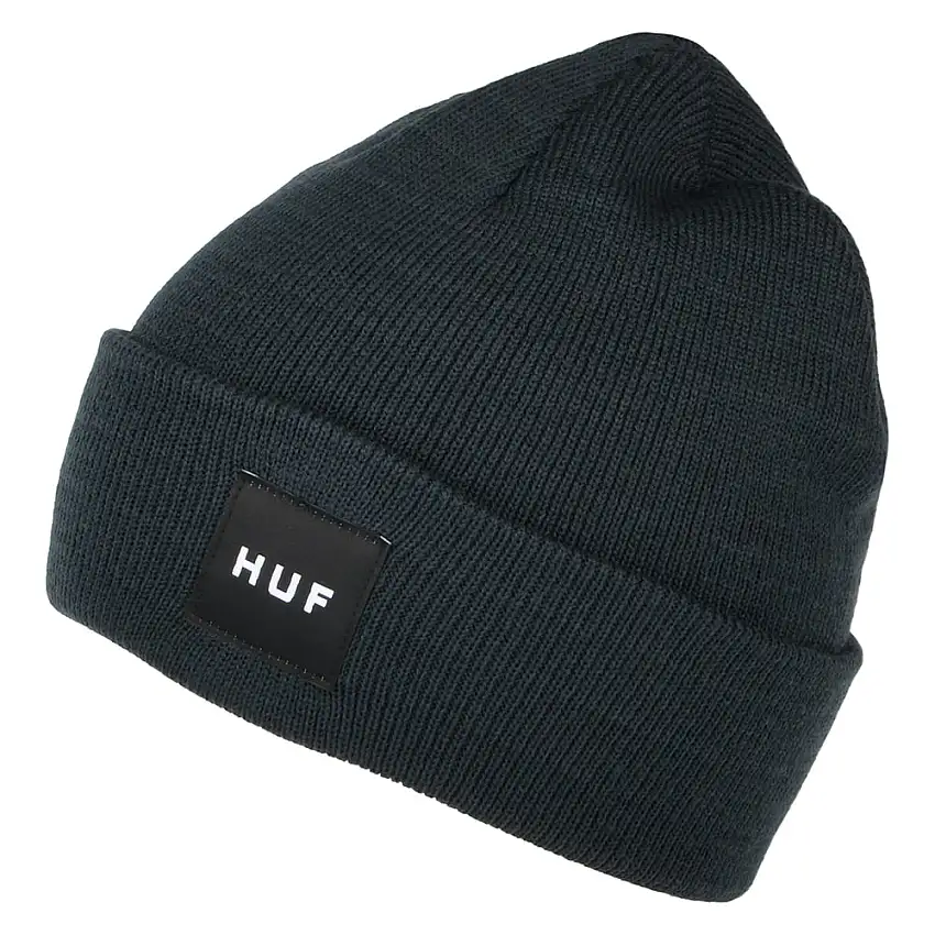 Bonnet Box Logo bleu marine HUF