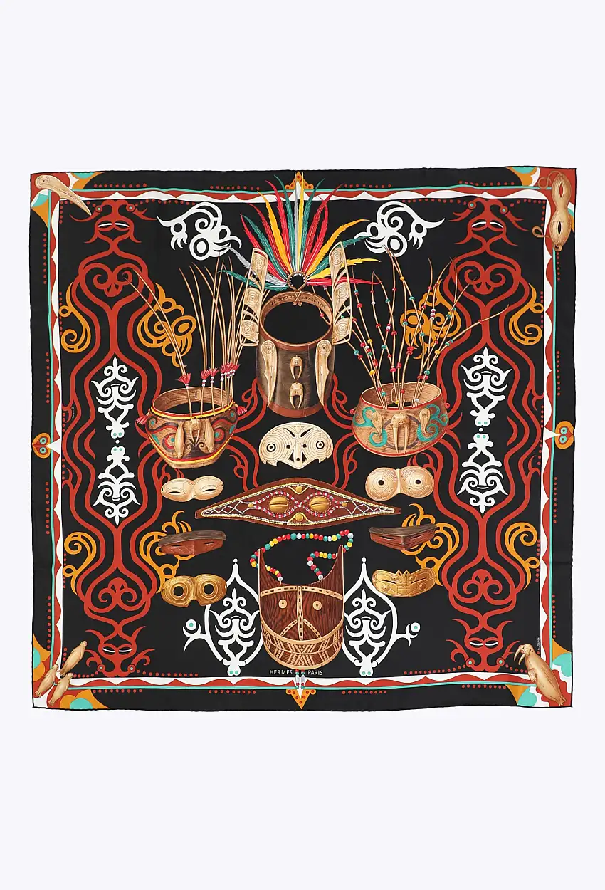 2019 Carré en Soie 90cm « Le Regard de l’Arctique » - Hermès