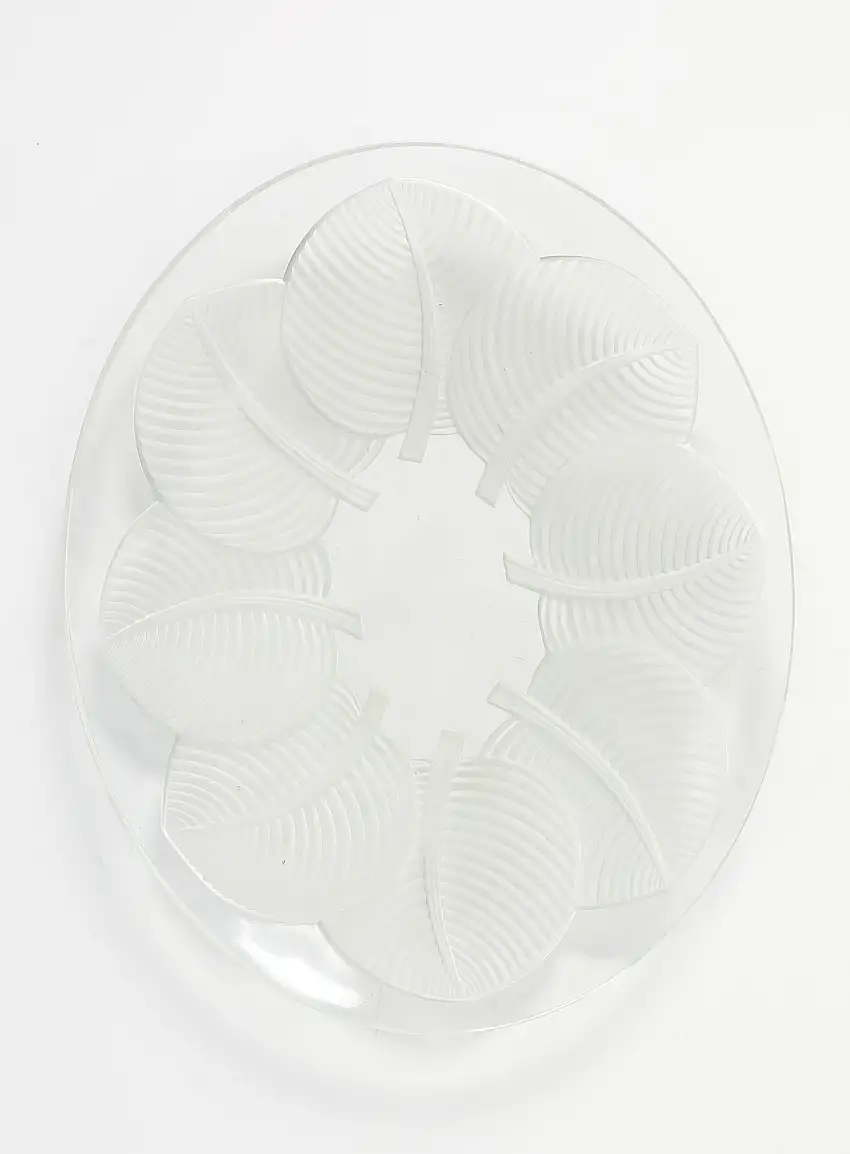 1930 Assiette Dépolie Art Déco | Authentique & Vintage