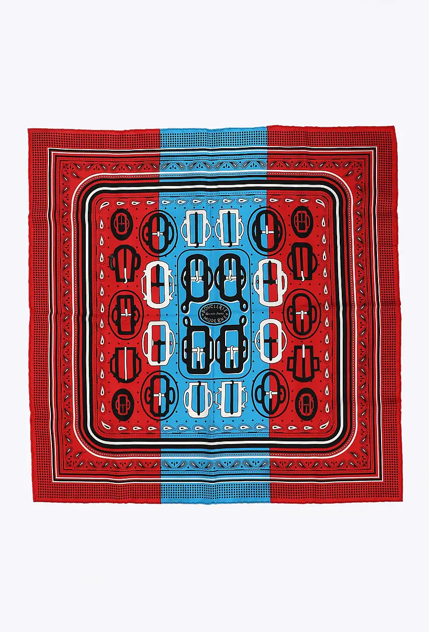 2019 Carré de Soie 55cm 'Bovclerie' - Hermès