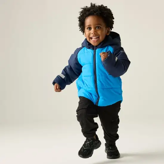 Veste matelassée Animal pour enfant | Bleu