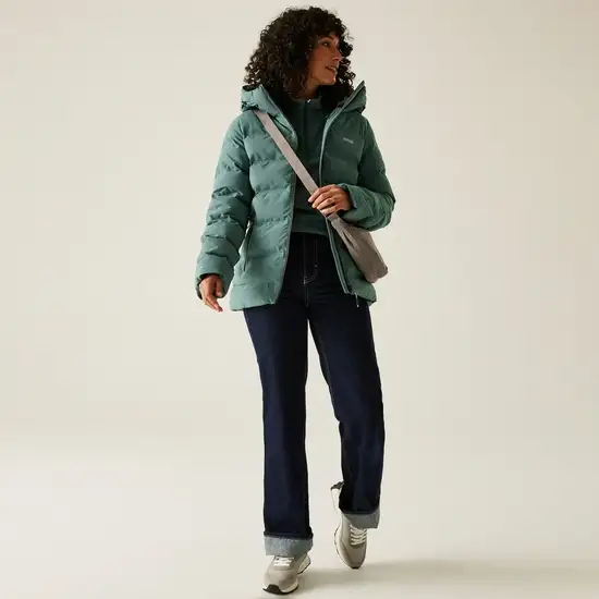 Veste thermique matelassée pour femme Altoro | Vert
