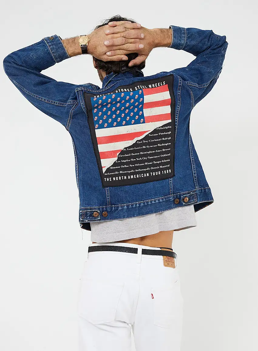 '70s Levi's Veste Denim Rolling Stones | Authentique & Vintage