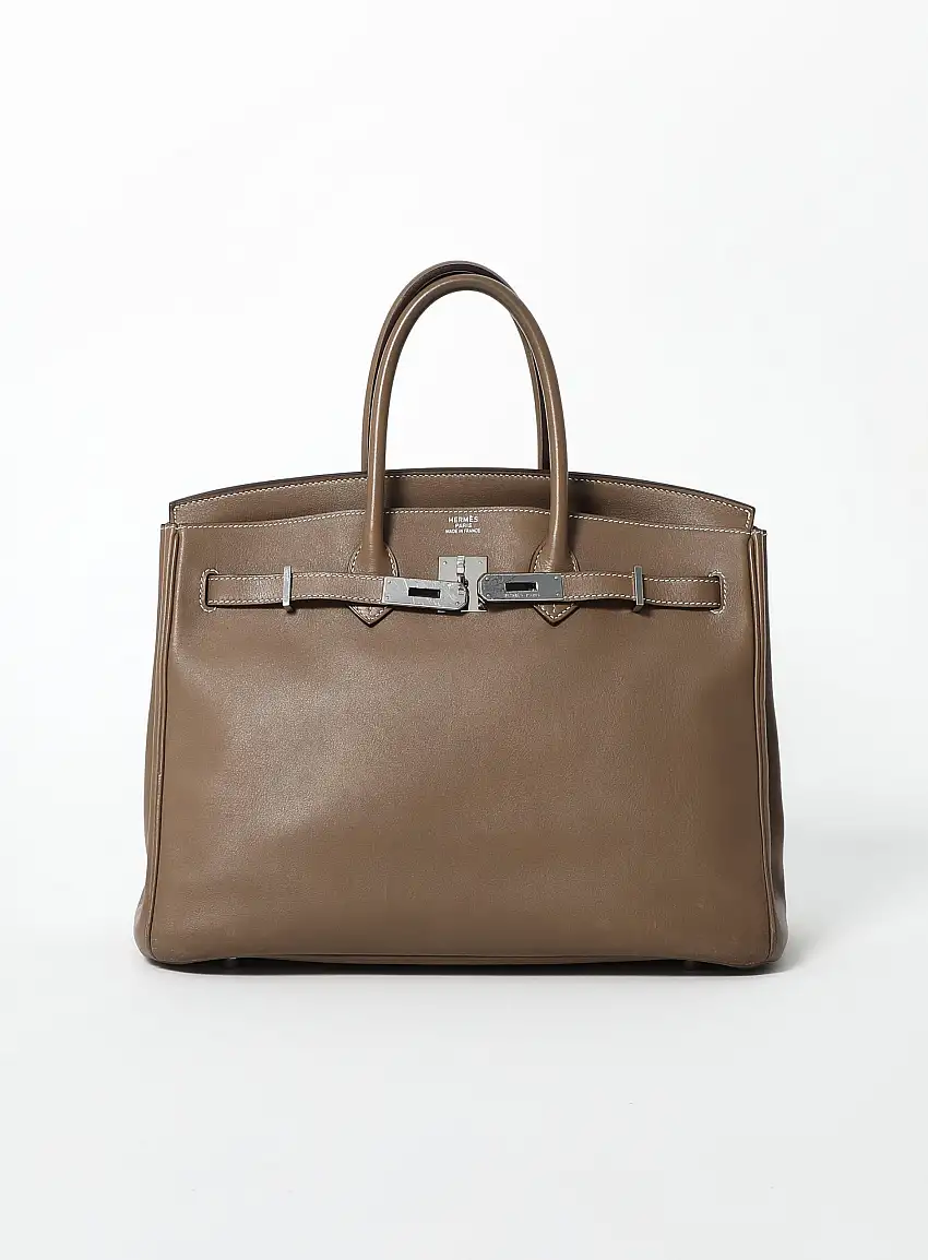 Birkin 35 Swift Etoupe | Authentique & Vintage