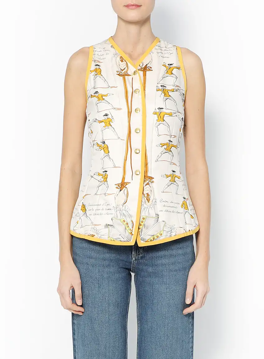 'Traité des Armes' Gilet | Authentique & Vintage