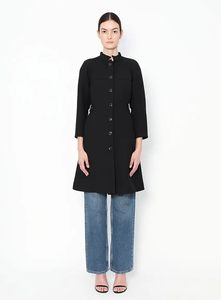 Manteau Évasé Ceinturé | Authentique & Vintage