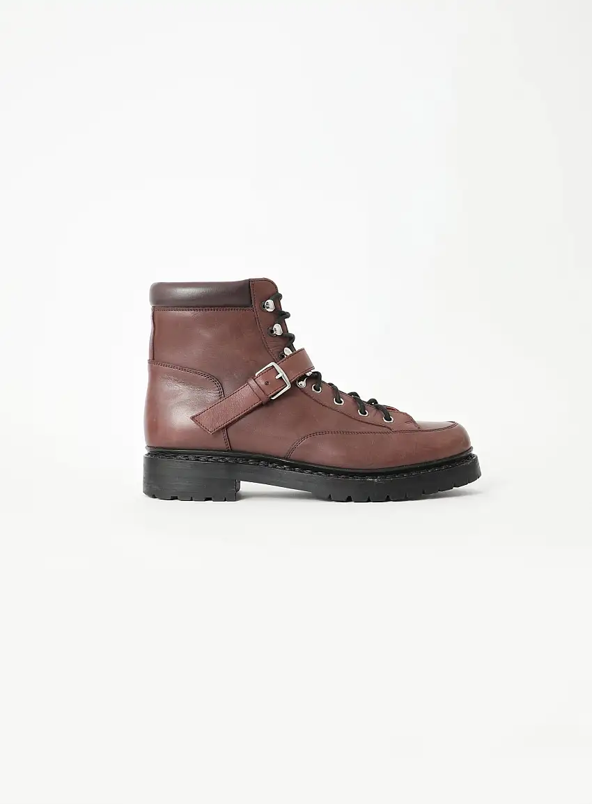 2013 Bottes en Cuir à Boucles | Authentique & Vintage