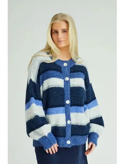 Patrisia stripe cardigan - Gilets