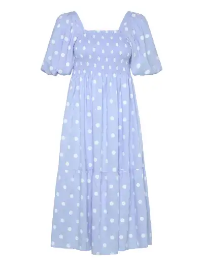 Cheri dot dress - Robes midi