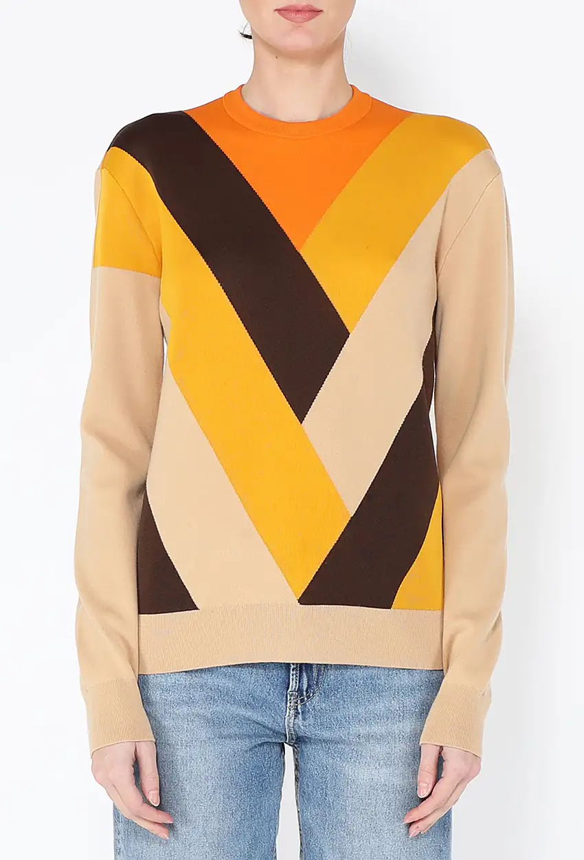 Campagne F/W 2011 Pull en maille chevron - Céline