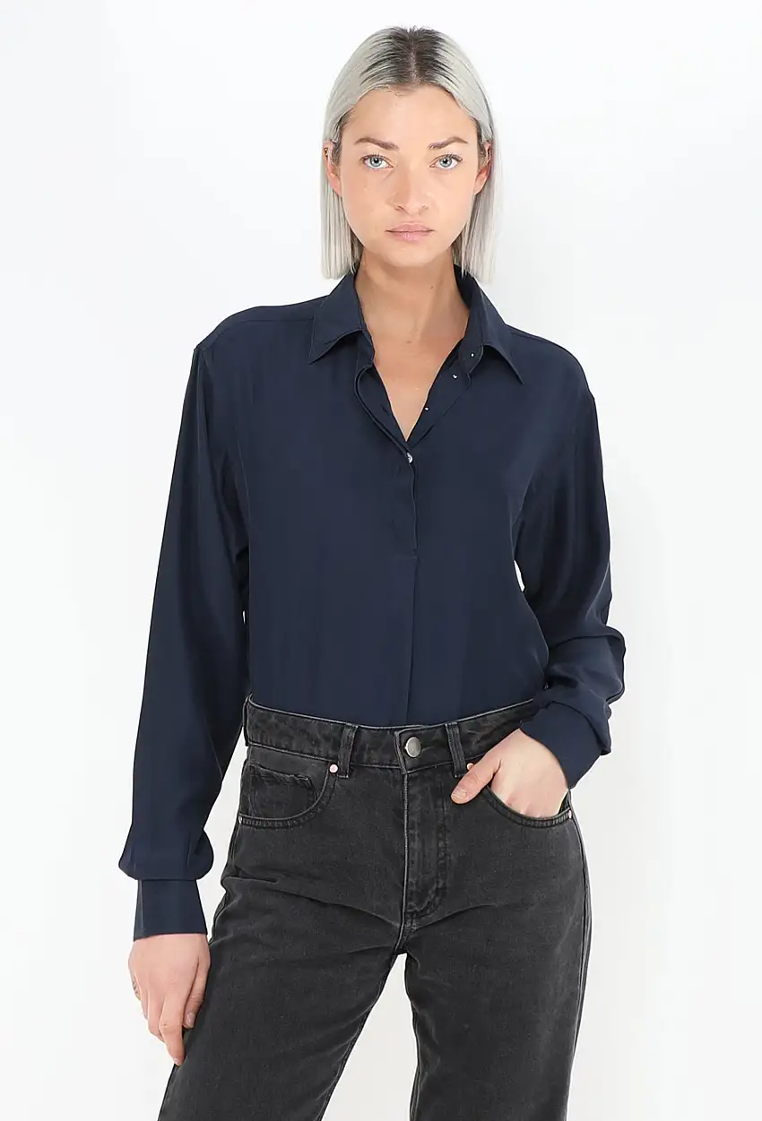 Chemisier Classique en Satin - Céline