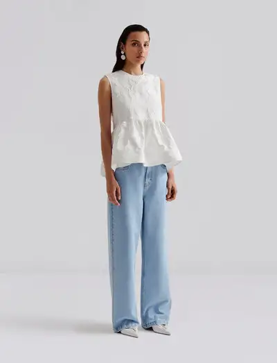 Gianna oversized blouse - Top de fête