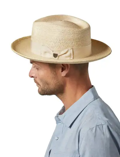 Swindle Straw Fedora - Chapeau de paille