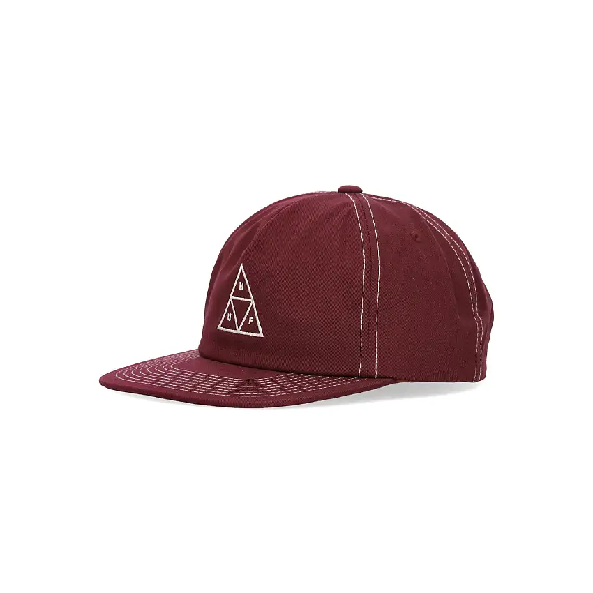 Visor plat Hat Man Set Triple Triangle Snapback Berry