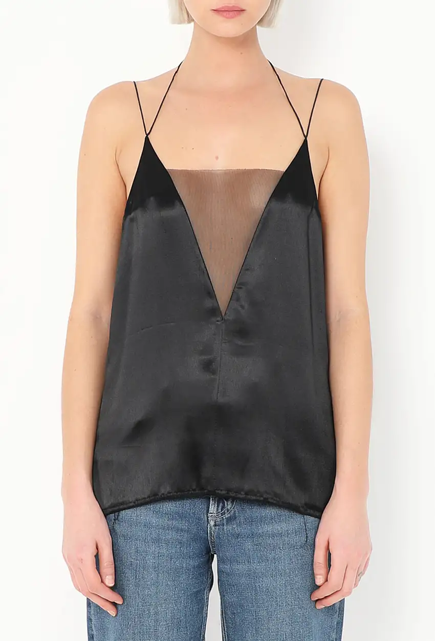 Campagne S/S 2013 Camisole en Charmeuse - Céline