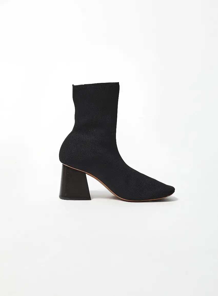 Bottes Chaussettes Côtelées - collection 2016 - Céline