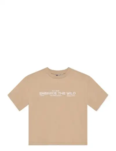 Oversized T-shirt Artwork - À manches courtes
