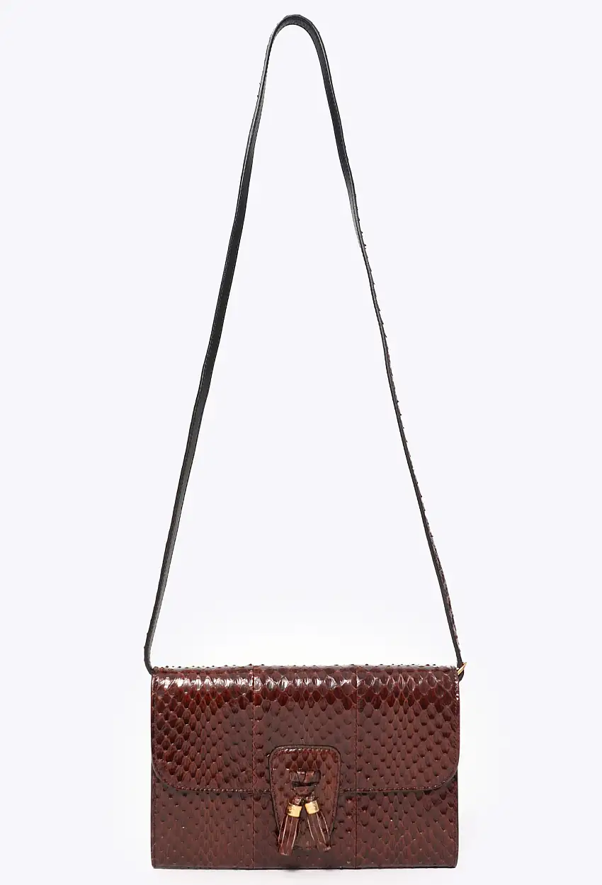 Sac Tassels Python - Céline
