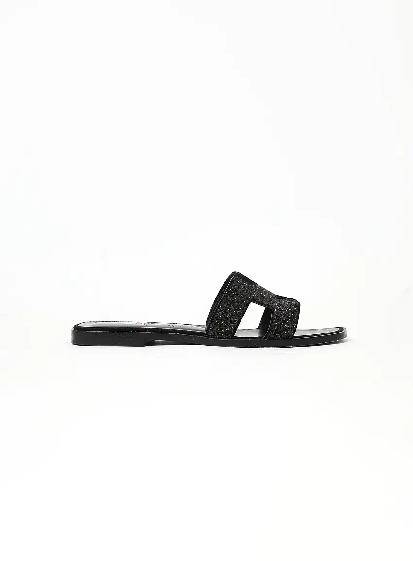 Sandales 'Oran' en Cuir Embellies | Authentique & Vintage