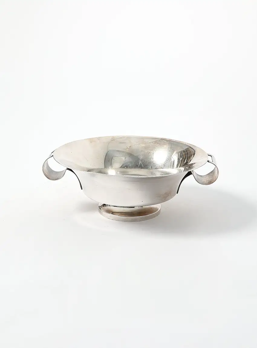 Coupe à Fruits Argentée | Authentique & Vintage