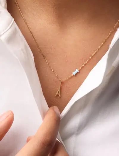 Bow tie Necklace - Dainty necklaces