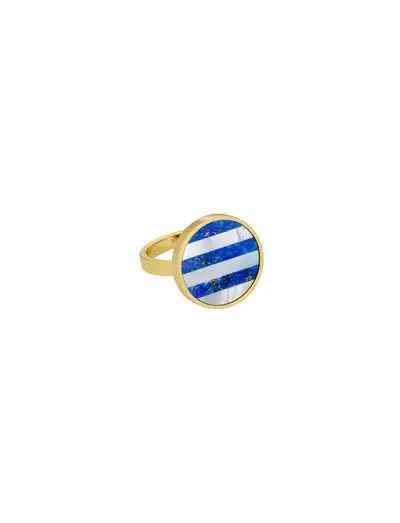 Gemstone Lollipop ring 17mm - Bagues