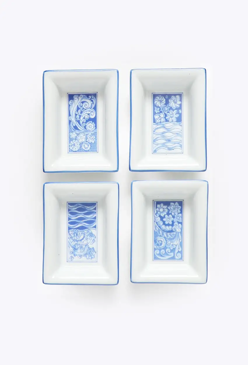 Set Vide-Poches Porcelaine Vintage - Lanvin