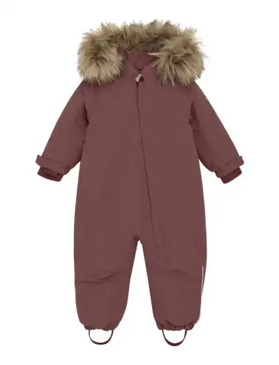 Baby Snowsuit W. Fake Fur - Combinaisons