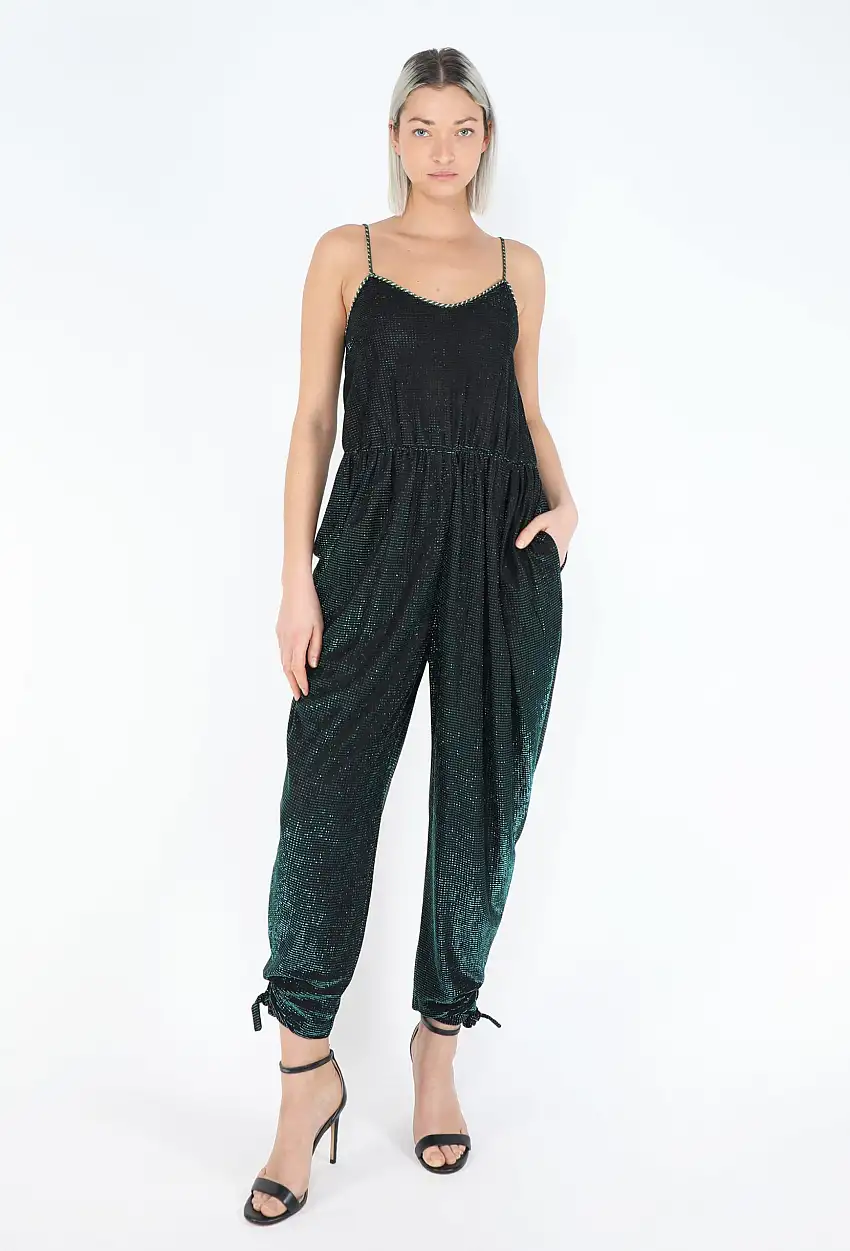 Vintage Combinaison Lamée Irisée - Saint Laurent