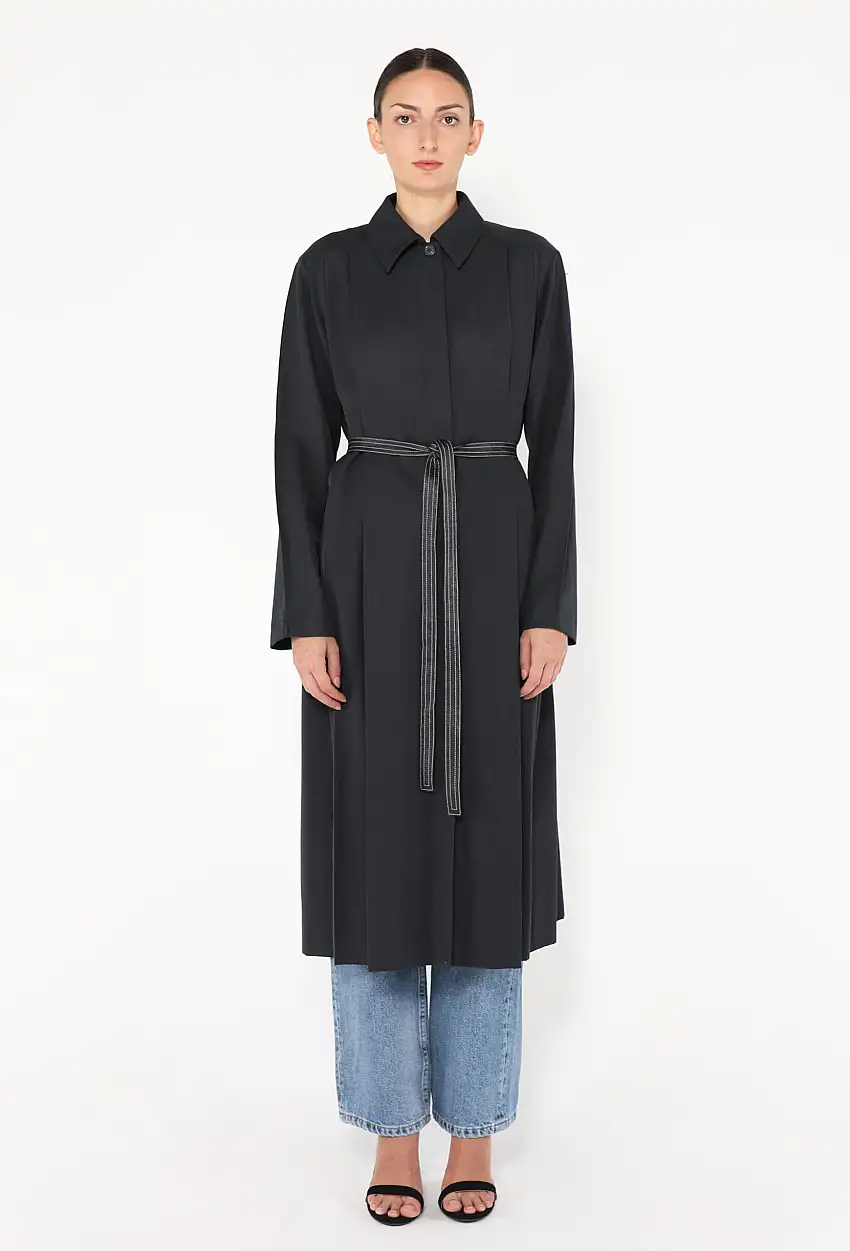 2018 Robe Trench Ceinturée - Céline