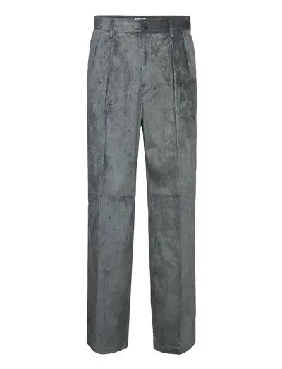 Crushed Corduroy Trousers - Pantalons décontractés