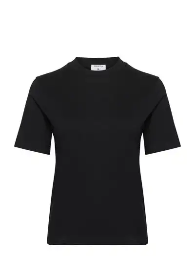 Mock Neck Tee - T-shirts