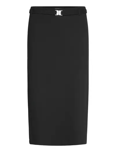 Belted Jersey Skirt - Jupes midi
